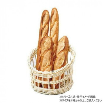 萬洋(まんよう) 樹脂フランスパンスタンド丸(白・小) 91-106A |b03