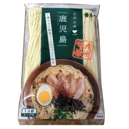 まるいち 鹿児島ラーメン スープ付 1人前×40入 Z4244 |b03