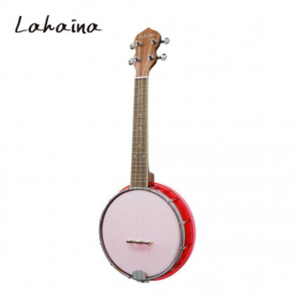 Lahaina(ラハイナ) クリスタルバンジョーウクレレ レッド LBU-200RD |b03 13,144円