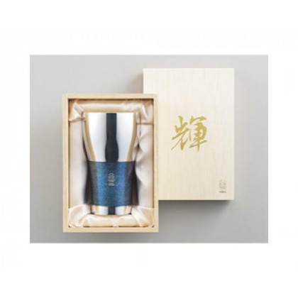 「輝」純銅ビアタンブラー 銀古美 KG-04 |b03