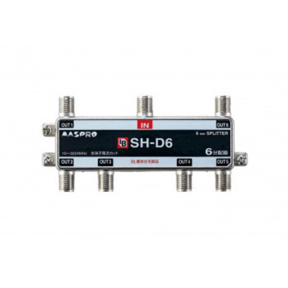 6分配器 BL型(CATV・VU・BS・CS 3224MHz対応) SH-D6 |b03