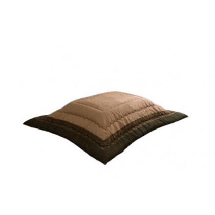 こたつ布団 長方形 単品 しじら織り ブラウン 約205×285cm 1151240060303 |b03