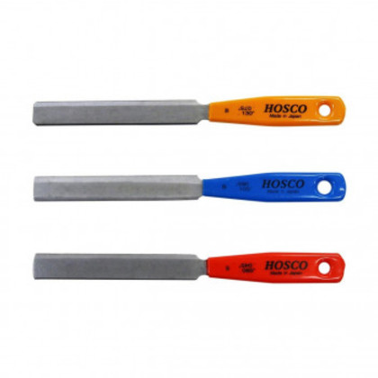 HOSCO Luthiers Tools ナット溝切りヤスリ 3本組 ベースギター用 TL-NF3B |b03