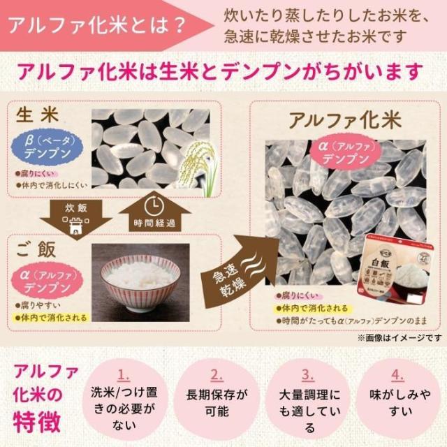 アルファー食品 安心米 しょうがご飯(玄米入り) 100g 50袋セット 11421769 |b03_2