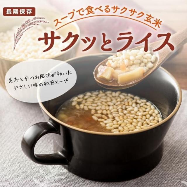 アルファー食品 サクッとライス 和風五目スープ 190g 40袋セット 11421680 |b03_1