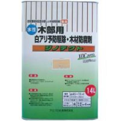 ジノテクト 水性防蟻・防虫・防腐剤(木部用) 14L 無色 |b03
