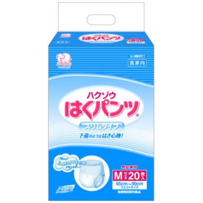 ハクゾウメディカル ハクゾウはくパンツ スリムタイプ M 20枚×6袋 3180344 |b03