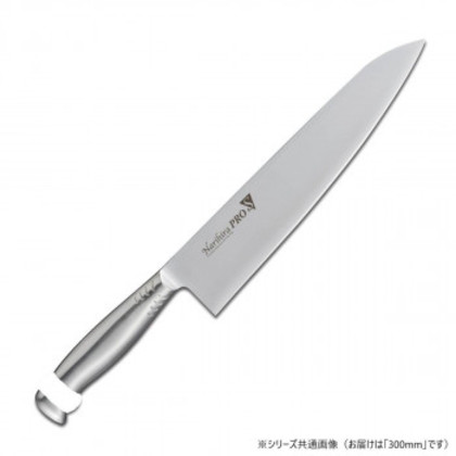 富士カトラリー NarihiraPRO」S」 牛刀 300mm ホワイト  FC-3007WH |b03
