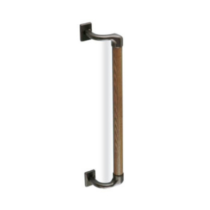 シロクマ オフセット手すり アンバー/Mオーク BR-572 600mm |b03
