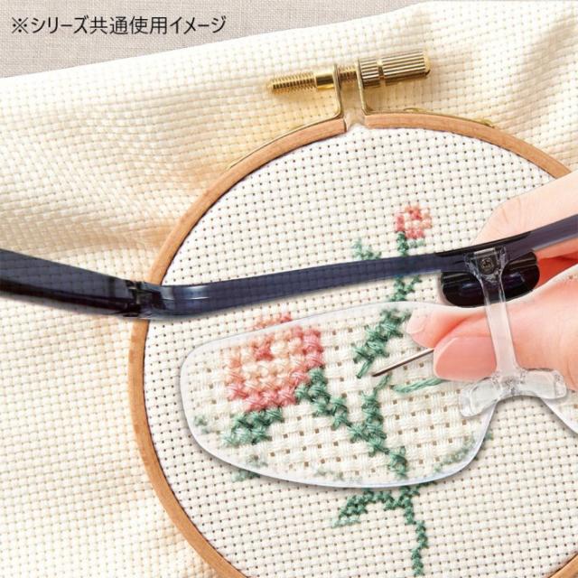 クロバー クロバークラフトルーペ 1.6倍＆2.0倍 スモーキーグレー 57