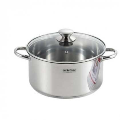 「ラ・ベットラ」IH200V対応両手鍋24cm LB-174R |b03