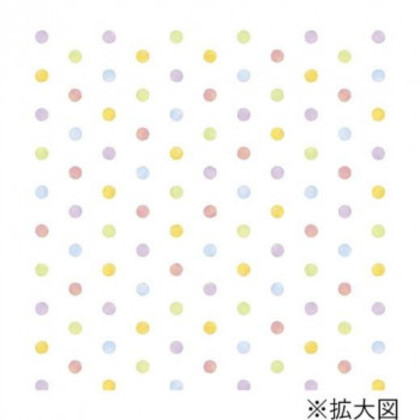 タカ印 包装紙 カラフルドット 全判 49-2169 50枚 |b03