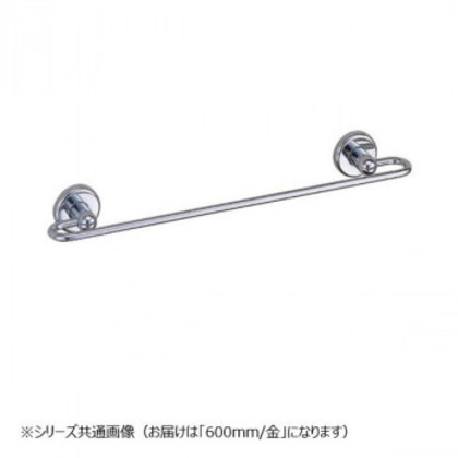 シロクマ プラネットタオル掛 600mm 金 BT-30 |b03