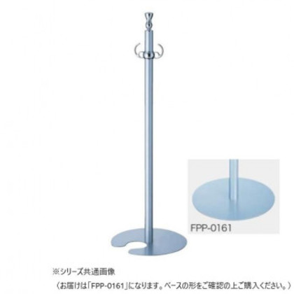 シロクマ フロアパーティションポール クローム/シルバー FPP-0161 |b03
