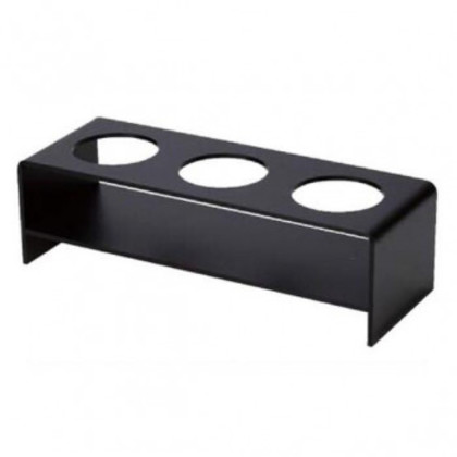 アクリル穴あき什器(小)ブラック 80113450 |b03