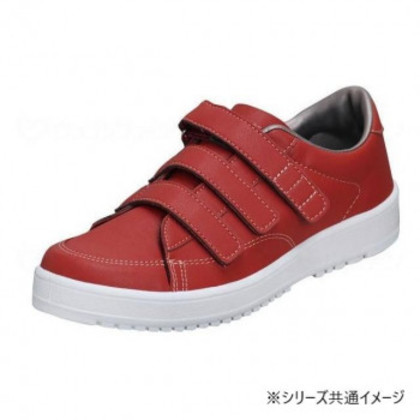 ムーンスター Vステップ 07 レッド 23.0cm 07 221152 |b03