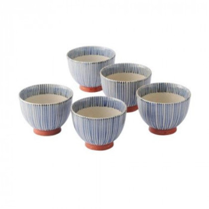 波佐見焼 5客仙茶揃 009-704M 5410-028 |b03 6,581円