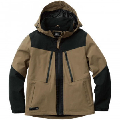 桑和 0284-00 防水防寒ブルゾン 4Lサイズ ライトブラウン(87) G.G. |b03