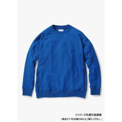 桑和 B2805-00 長袖トレーナー Sサイズ ブルー(8) |b03