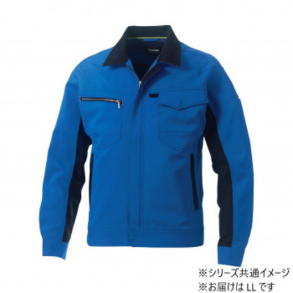 桑和 962 長袖ブルゾン LLサイズ ブルー(8) SOWA |b03