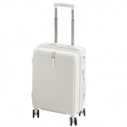 CICIBELLA(シシベラ) 多機能スーツケース Lサイズ (約110L/7〜10泊) アイボリーホワイト |b03