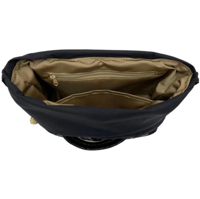 優美社 6019-00 ゴブラン織（ごぶらんおり） ハンドバッグ ブラック |b03