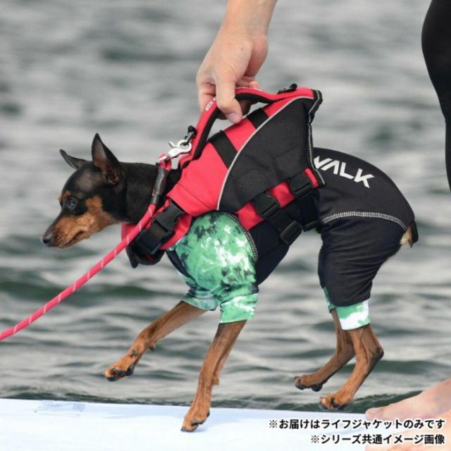 ペット） GEWALK ライフジャケット ウェーブライダー エコ レッド 3XL