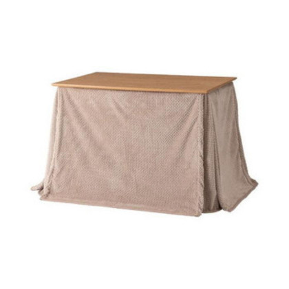 東谷 ダイニング用こたつ布団 105×60cm 長方形 ベージュ KK-601BE |b03