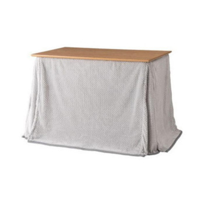 東谷 ダイニング用こたつ布団 105×60cm 長方形 グレー KK-601GY |b03