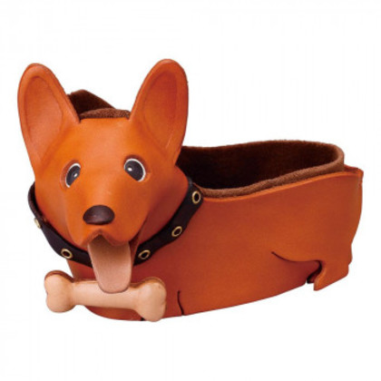 本革メガネスタンド コーギー 092143 |b03