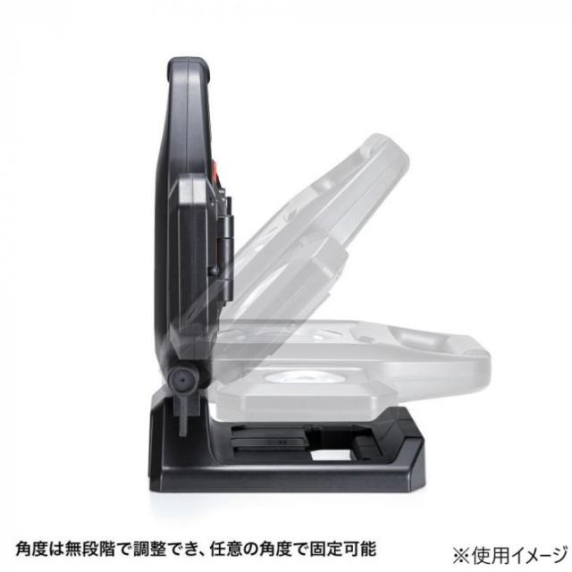 サンワサプライ 高輝度LED投光器(充電式) LED-FL1BK |b03_3