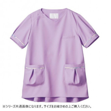 住商モンブラン スクラブ レディス 半袖 LW602-83-L Lサイズ |b03