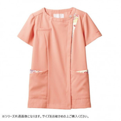 住商モンブラン スクラブ レディス 半袖 LW601-22-L Lサイズ |b03