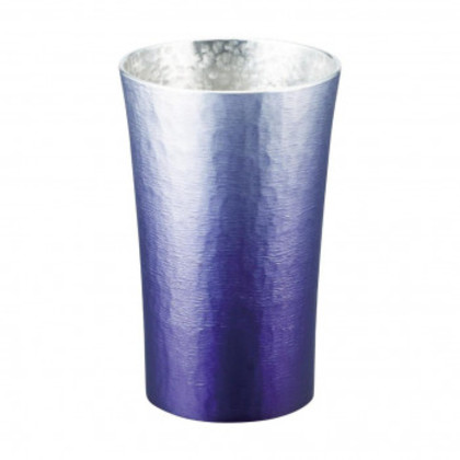 大阪錫器 錫製タンブラー200ml 紫 16-1-1NPR SHINRA 4112-027 |b03