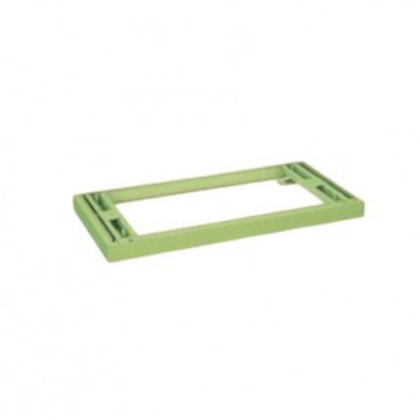 サカエ 工具管理ユニットSK用アジャスターベース 900×450×60mm グリーン SK-BBN |b03