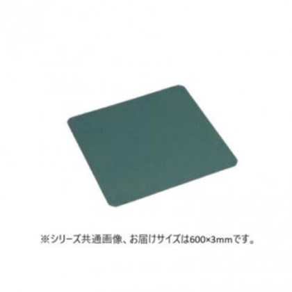 サカエ クルクル回転盤用ラバーマット 合板天板 600×3mm KU-600RM |b03