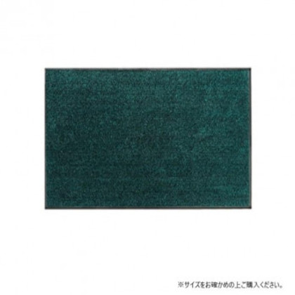 (クリーンテックス) 玄関マット Horse Stripe Green Black 90x120 cm |b03