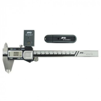 A＆D 防滴デジタルノギス通信セット ワイヤレス通信 送受信機付 AD5767150S |b03