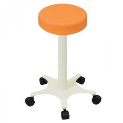 高田ベッド製作所 STハイチェアー (キャスター付き) オレンジ TB-520-03 |b03