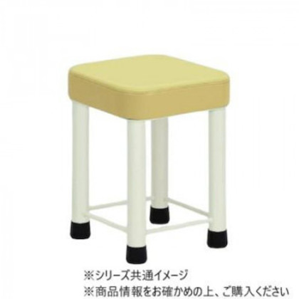 高田ベッド製作所 セラ スツール (足ゴム付き) 幅29×奥行29×高さ30cm アイボリー TB-196-02 |b03