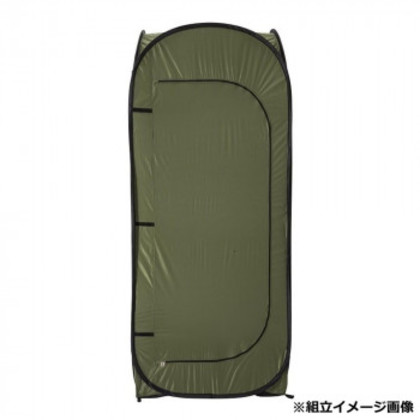 1人用プライバシーテント カーキ (テント・ペグ・ロープ・収納袋) STK7060 |b03