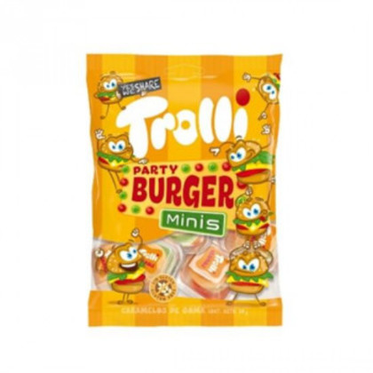 Trolli(トローリ) グミキャンディ  パーティーバーガーミニ 50g×24個セット 00120041 |b03