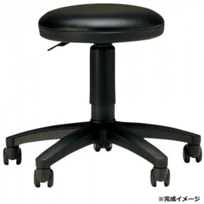 藤沢工業(TOKIO) 作業用チェア FTY-10 ブラック |b03