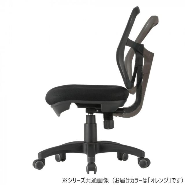 藤沢工業(TOKIO) FRENZオフィスチェア CF-2M オレンジ |b03_1