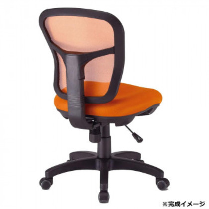 藤沢工業(TOKIO) FRENZオフィスチェア CF-2M オレンジ |b03