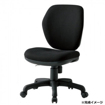 藤沢工業(TOKIO) オフィスチェア FST-77 ブラック |b03