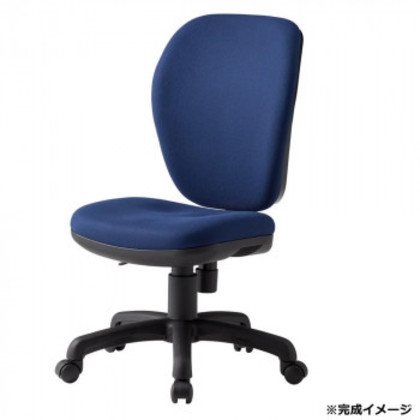藤沢工業(TOKIO) オフィスチェアハイバック FST-77H ネイビー |b03