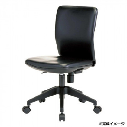 藤沢工業(TOKIO) オフィスチェア FST-55L ブラック |b03