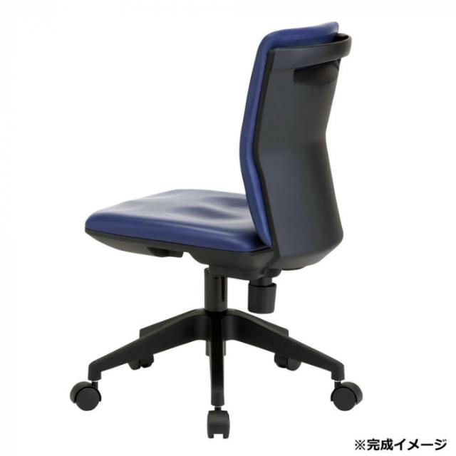 藤沢工業(TOKIO) オフィスチェア FST-55L ネイビー |b03_1