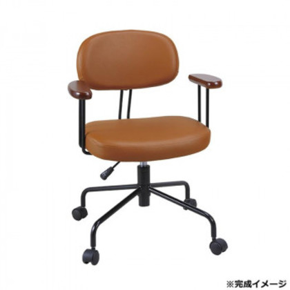 藤沢工業(TOKIO) オフィスチェア OCQ23LF ブラウン |b03